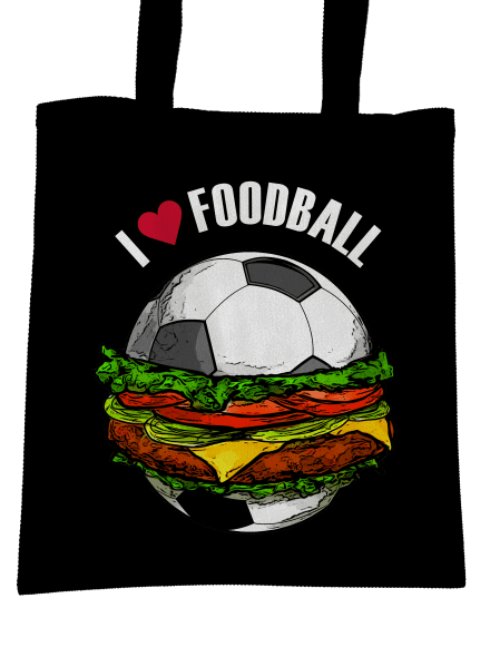Foodball táska Black
