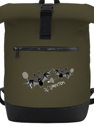 Batminton hátizsák Military Green