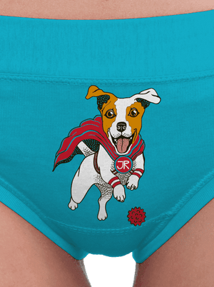 Jack Russell női bugyik Turquoise