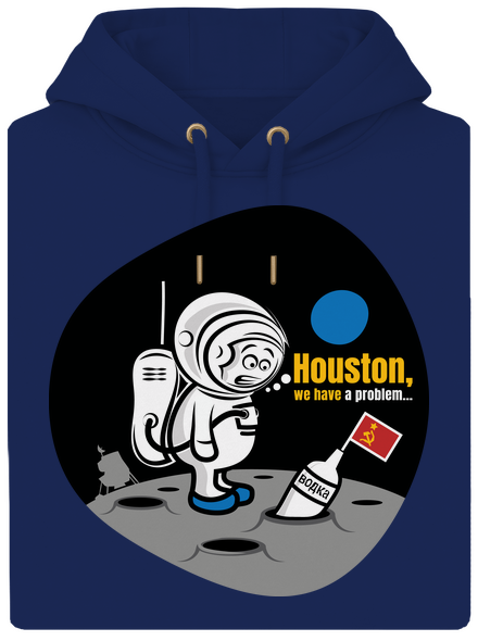  unisex prémium pulóver Navy