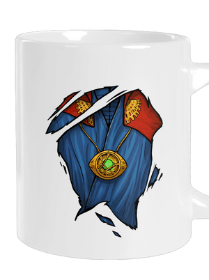 Doctor Inside nagy bögre White