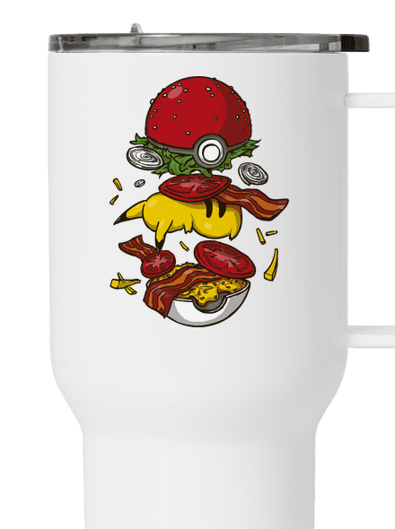 Pokémon burger termosz bögre White