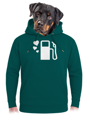 Tele kérem unisex prémium pulóver Emerald Green