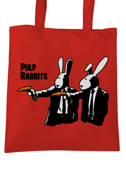 Pulp Rabbits táska Bright Red