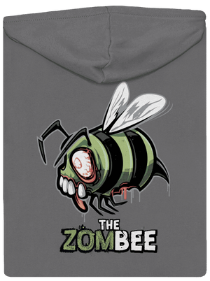 ZomBee cipzáras női pulóver Steel Gray