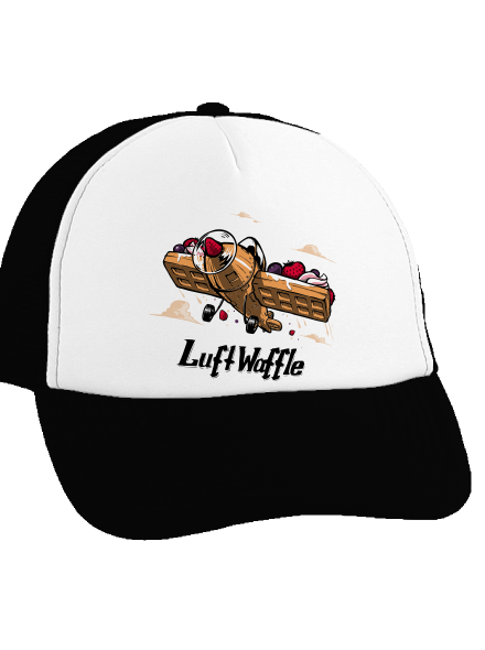 Luftwaffle teherautós sapka Black cap