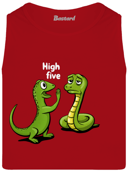 High Five férfi trikó Red