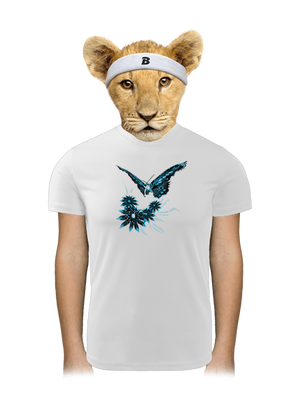 Fake nature gyerek sport póló White