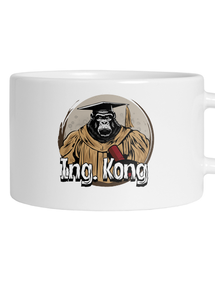 Ing. Kong macaron bögre White