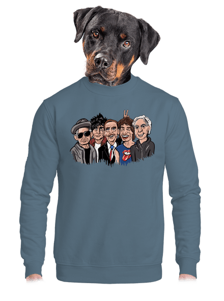  unisex crewneck Nordic Blue