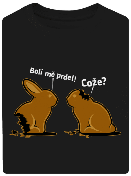 Fáj a seggem! unisex túlméretezett póló Black