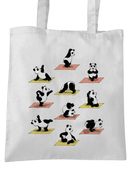 Panda jóga táska White
