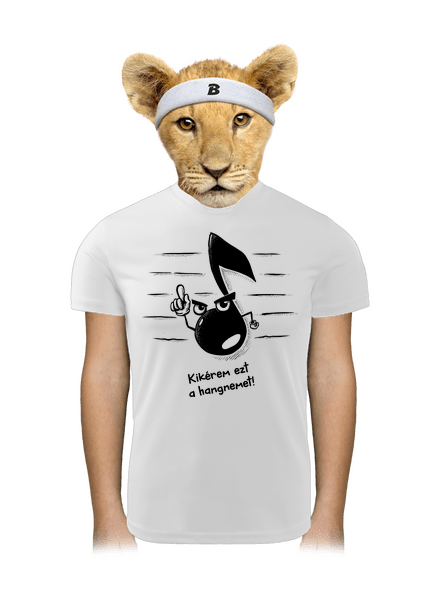 Hangnem gyerek sport póló White