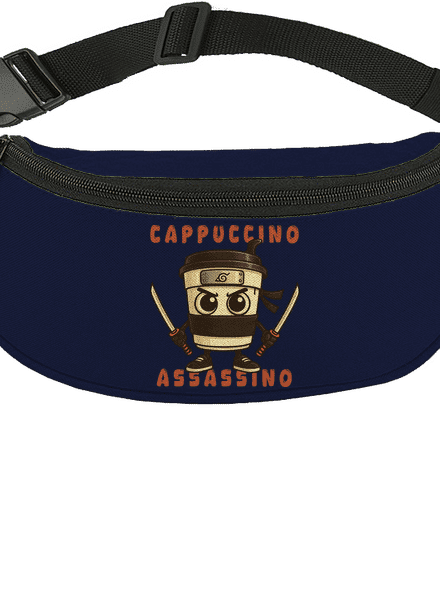 Cappuccino Assasino – Italian Brainrot övtáska French Navy
