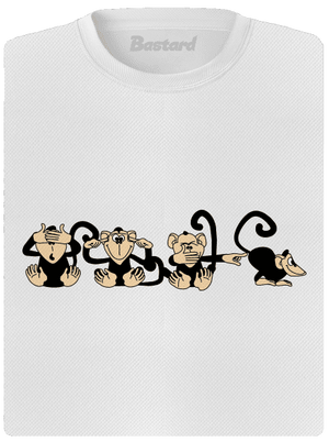 Majmok női sportpóló White