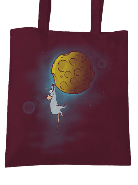 Moon cheese táska Burgundy