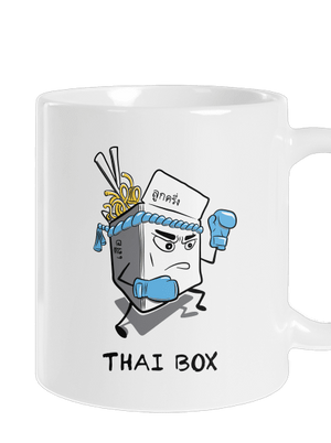 Thai box hagyományos bögre White