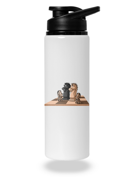 Sakkcsalád kulacs White