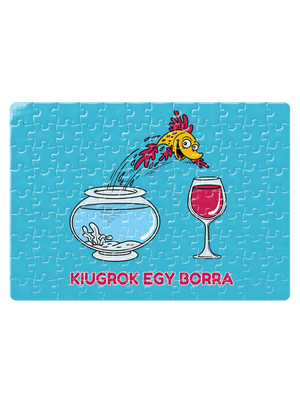 Kiugrok egy borra kirakós White