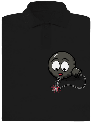 Bomba férfi pólóingek Black