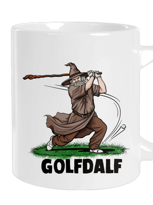 Golfdalf nagy bögre White