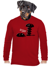 férfi hosszú ujjú póló