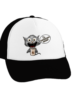 I’m coffeeling good teherautós sapka Black cap