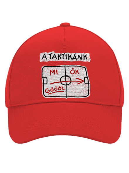 A taktikánk baseballsapka Classic Red