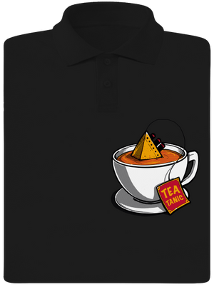 Teatanic férfi pólóingek Black