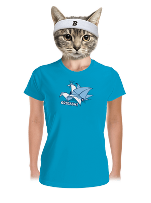 Origasmi női sportpóló Blue Atol