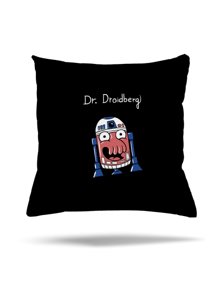 Dr. Droidberg párna Black