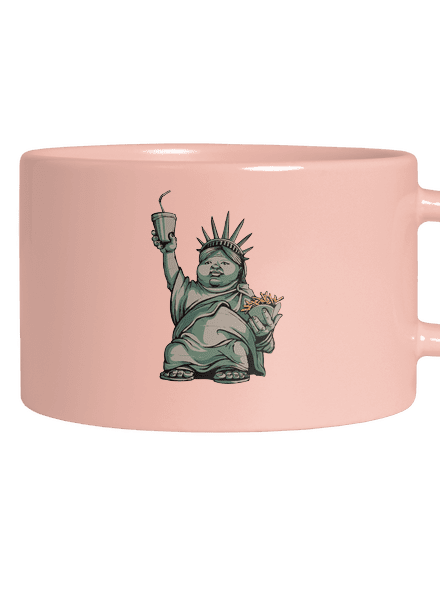 Amerikai bálvány macaron bögre Pink Macaron