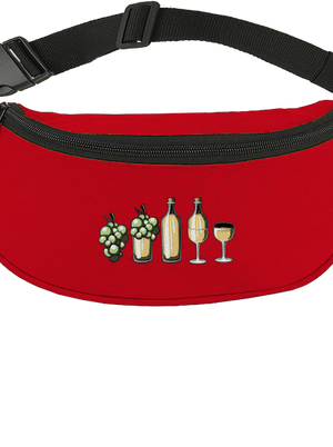 A fehérbor evolúciója övtáska Red