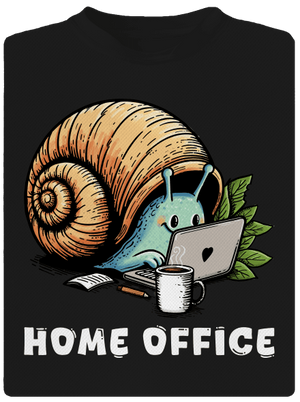 Sneka home office férfi sportpóló Black