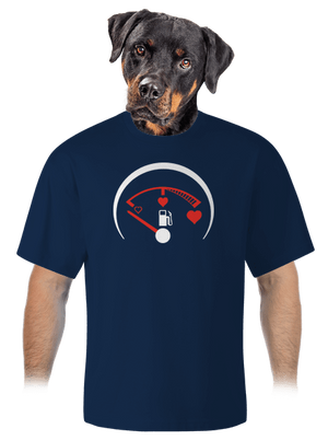 Tele kérem unisex túlméretezett póló Midnight Blue