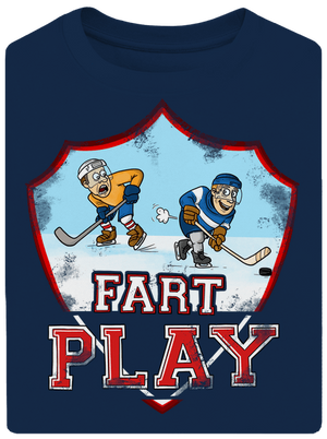 Fart Play unisex túlméretezett póló Midnight Blue