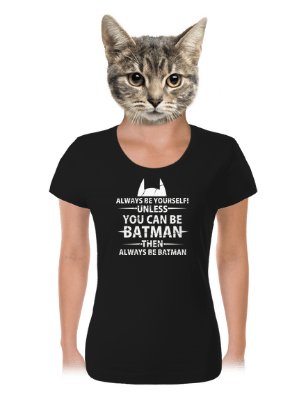 Batman női póló Black