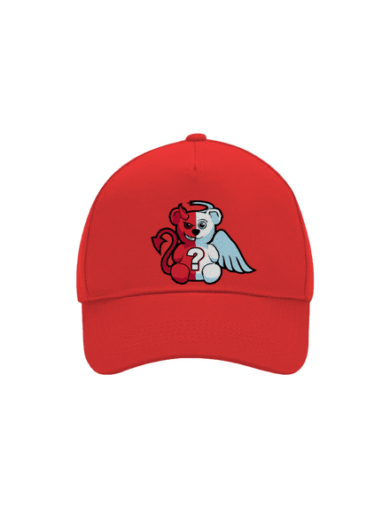 Angyal vagy ördög baseballsapka Classic Red