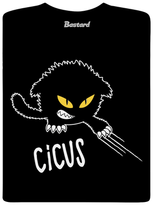 Cicus férfi hosszú ujjú póló Black