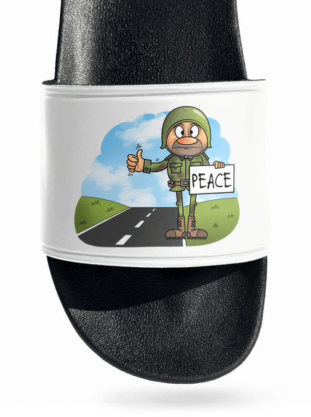 Peace papucs White