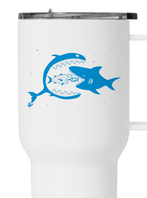 Halak termosz bögre White