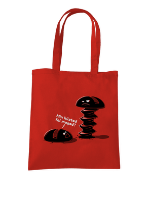 Felhúzva táska Bright Red