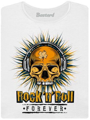Rock'n'Roll forever prémium női póló White