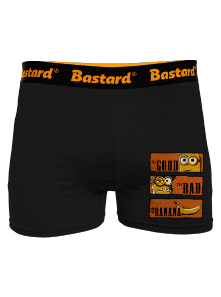 A Jó, a Rossz és a Banán boxeralsó Black