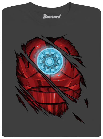 Ironman férfi póló Dark Grey