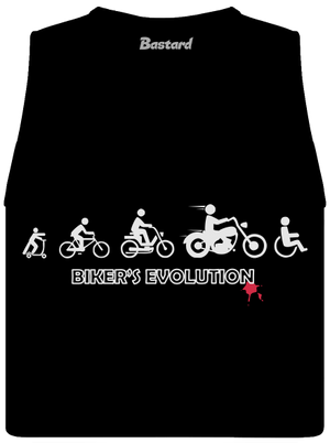 Bikers evolution női bővített trikó Black