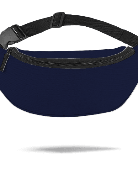 Nyomtatás nélkül övtáska French Navy