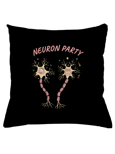 Neuron party párna Black