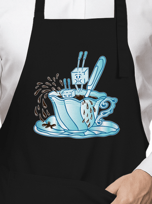 Cukorfüggő kötény Black