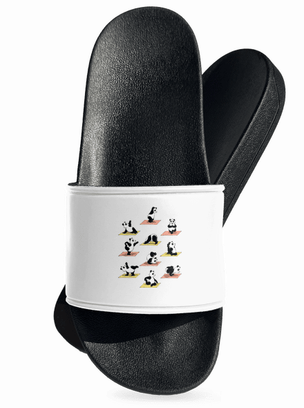 Panda jóga papucs White